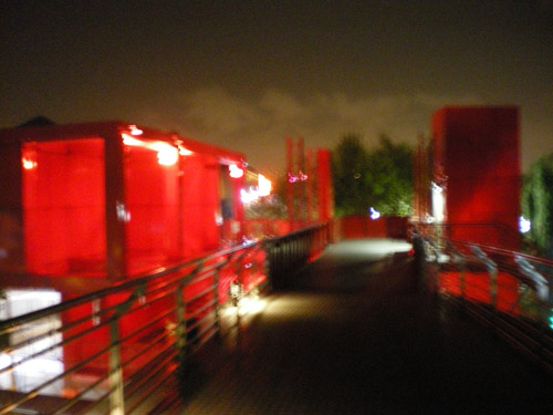 A proximité du Zénith, à la Villette