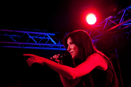 Amanda Blank au Festival des Inrocks Amanda Blank au Festival des Inrocks