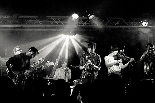 Fanfarlo au Festival des Inrocks Fanfarlo au Festival des Inrocks