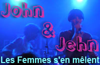 Article sur le concert de John an Jehn pendant le festival Les Femmes s'en mêlent