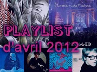 Playlist d'avril 2012