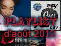 Playlist de août 2012