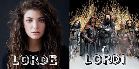 Lorde et Lordi