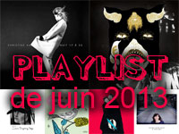 Playlist de juin 2013