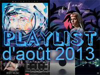 Playlist d'août 2013