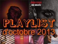 Playlist d'octobre 2013