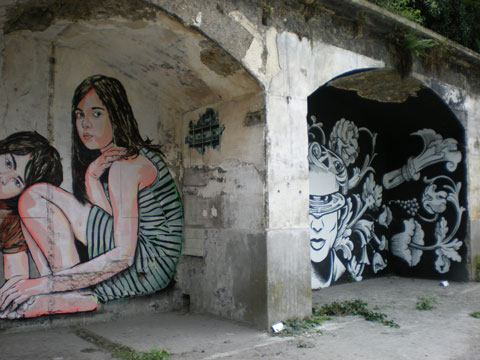 Street art au Fort d’Aubervilliers 2