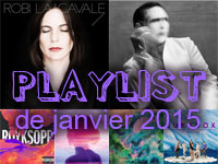 La playlist de janvier 2015