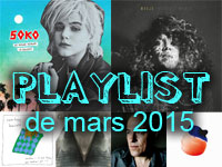 La playlist de mars 2015