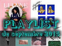 Playlist de septembre 2015