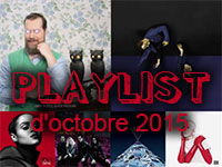 Playlist d'octobre 2015