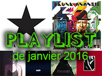 Playlist de janvier 2016