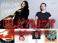 Playlist d'octobre 2016